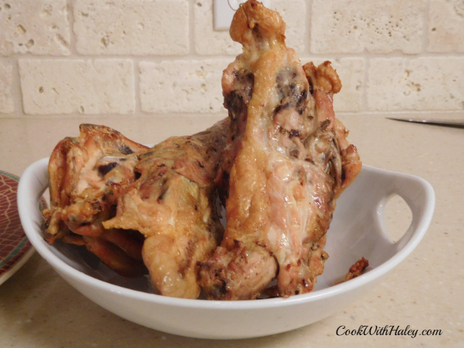 Chicken Stock Roasted Bones