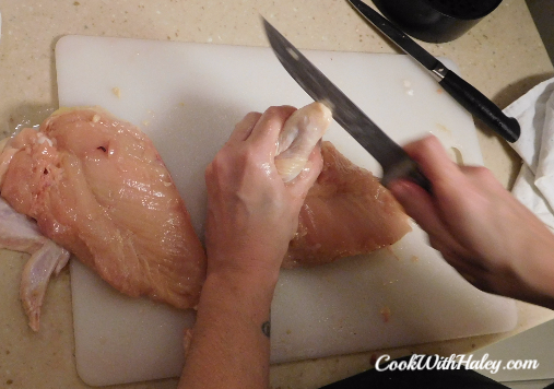 Deboning a chicken