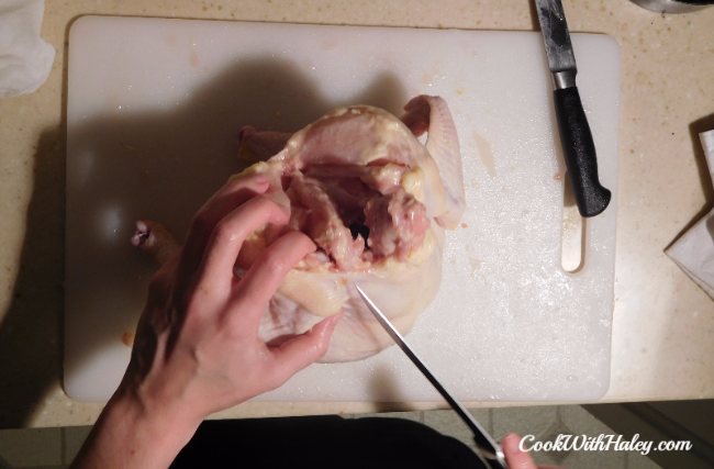 Deboning a chicken - 3