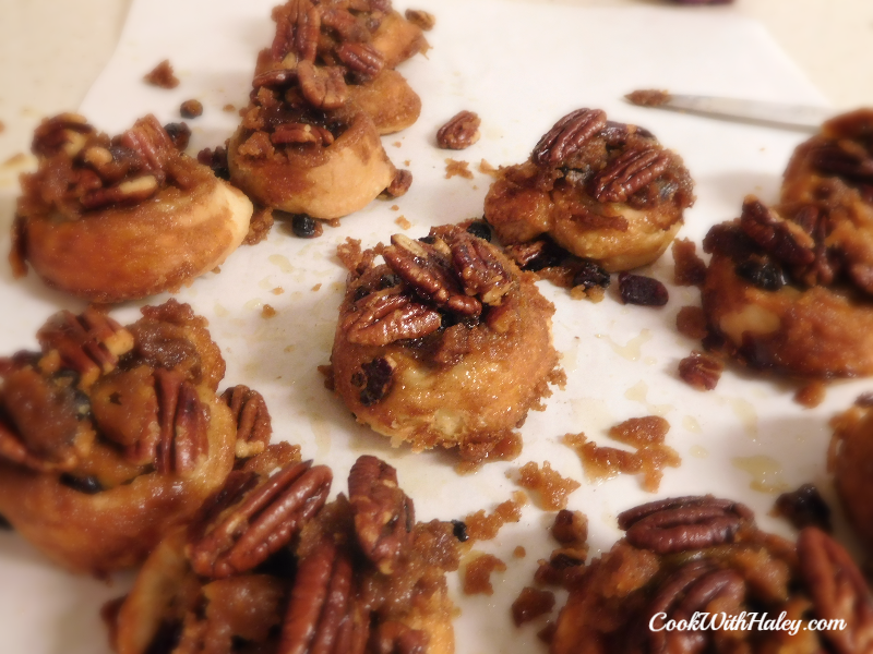 Quick Fruit and Nut Sticky Buns