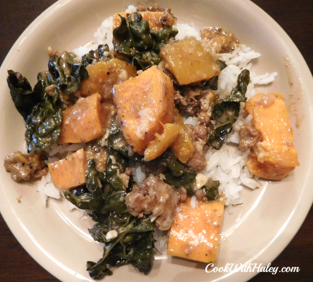 Earthy Indian Kale Casserole