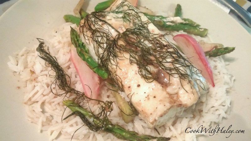 halibut en papillote