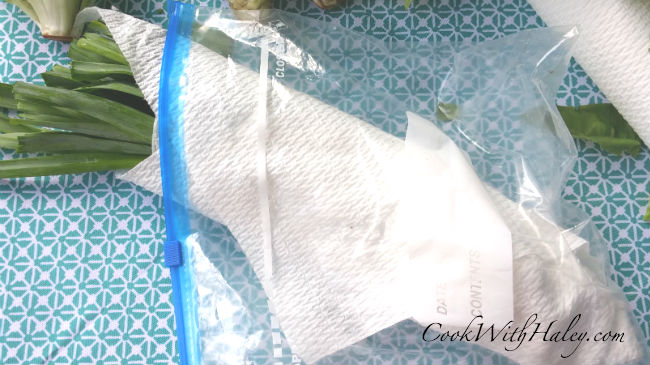 how to wash store - wrap and bag