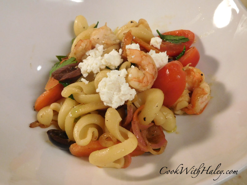 Warm Shrimp and Pasta Salad