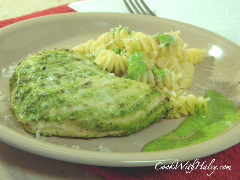 Baked Pesto Chicken