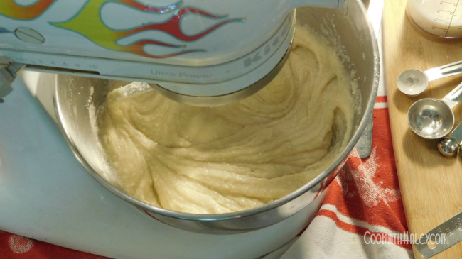 perfect white cake batter